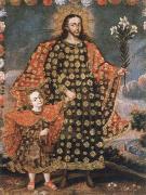 Dirck van  Delen st.joseph and the christ child Spain oil painting artist